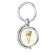 thumbnail image 1 of Sketch Ice Cream Sweet ilustración Rotating keychain Metal Keyring Holder, 1 of 2