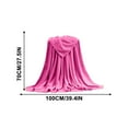 thumbnail image 3 of ufehgfjh Online Shopping 70cmX100cm Flannel Bath Towel Blanket Fleece Blanket Farai Fleece Blanket Plain Flannel Blanket Yoga Blanket Fleece Blanket, 3 of 5