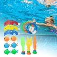 thumbnail image 4 of Juego de Juguetes de buceo en piscina Zulema Palos de buceo piscina 15 piezas, 4 of 8