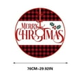 thumbnail image 2 of Nkmbld Christmas Tree Skirts, Christmas Decorations Holiday Seasonal Tree Mat for Xmas Holiday Party Ornaments Decorations Supplies, 2 of 6