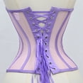 thumbnail image 5 of Kaemgyyd Women's Corset Top Plus Size Waist Trainer Corset Shapewear Vintage Renaissance Mesh Lace up Body Shaper Trendy Clothes, 5 of 7