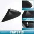 thumbnail image 4 of Unique Bargains Front Left Rearview Mirror Corner Triangle Fender Cover No.95461589 for Chevrolet Sonic 2012-2020 Black, 4 of 7