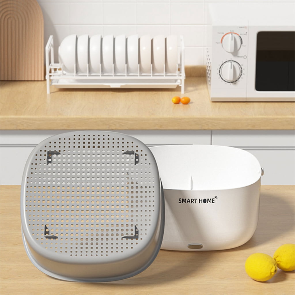 Ultrasonic Fruit and Vegetable Washing Machine Household Automatic Fruit Sterilizer for Cleaning Fruits- Tableware Meat