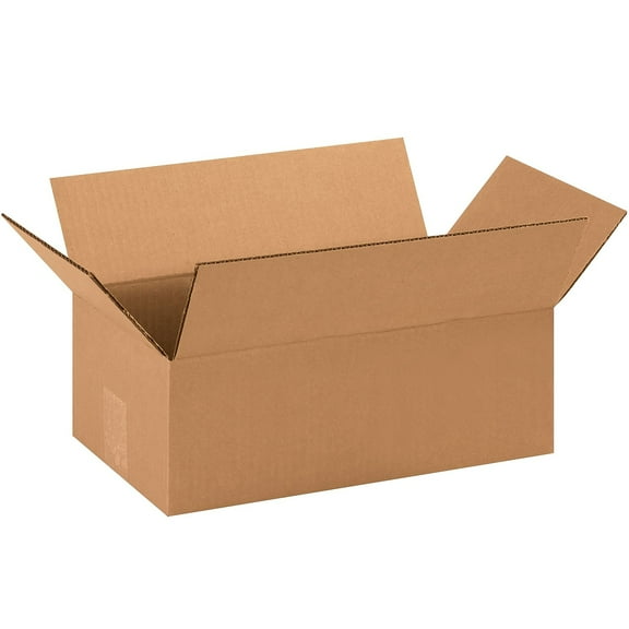 Box Partners Corrugated Boxes 14" x 8" x 5" Kraft 25/Bundle 1485