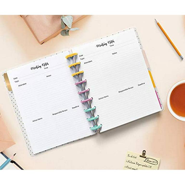 Meeting Notes Planner Inserts