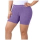 thumbnail image 3 of TaTaai Women's Plus Size Ribbed Yoga Shorts 3 Inch Elastic Waist Stretchy High Waist Athletic Gym Workout Non See Through Tummy Control Casual Lounge Bottoms Gift, 3 of 8
