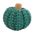 thumbnail image 1 of Mini Knit Pumpkins Set Of 5 Autumn Bowl Filler Decorative Pumpkins For Table Orange Tiered Tray Decor Hostess Gift For Thanksgiving Coffee Table Fall, 1 of 3