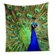 thumbnail image 5 of Tapiz decorativo de pared, colcha, textiles para el hogar, tapete de playa, pavo real, 60 pulgadas, 5 of 9