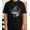 Black-3, variant on Men's Walleye Fishing Sunset Striped Graphic T-Shirt M-5XL
