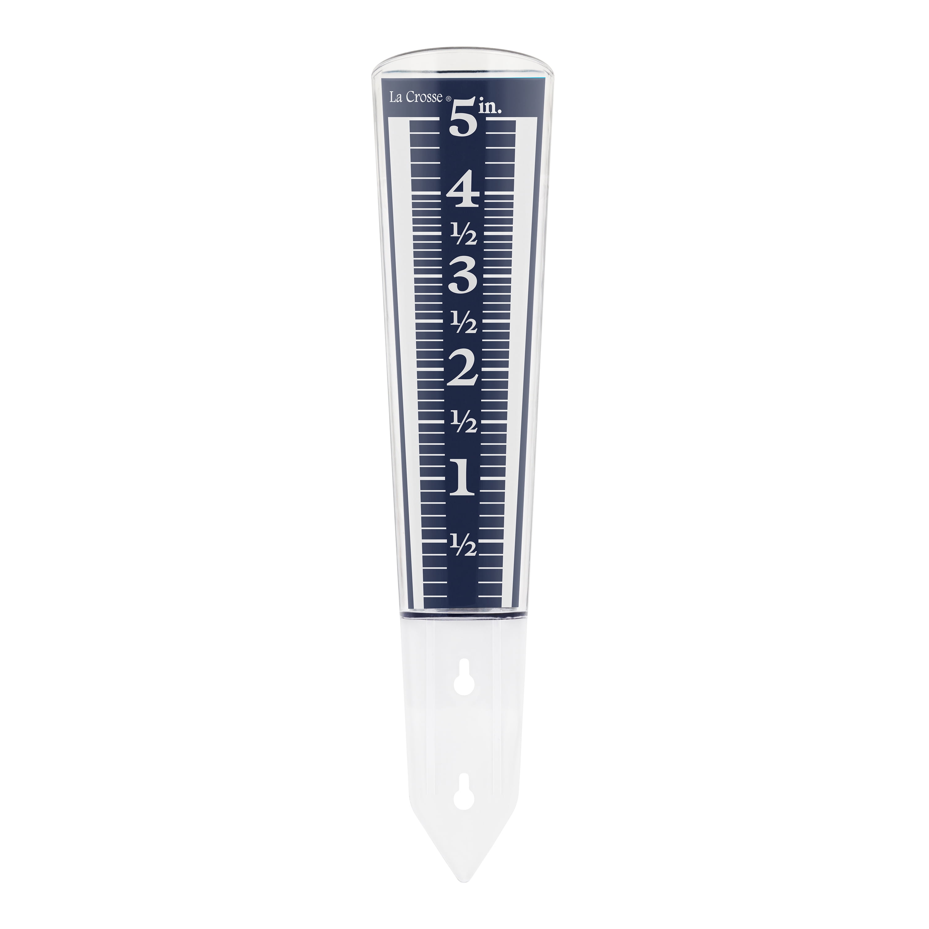 La Crosse 7041531 Large Easy Read Magnifying Acrylic Rain Gauge