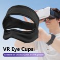thumbnail image 3 of Banda para El Sudor Máscara Los Ojos Cubierta Antisudor Realidad Virtual Oculus Quest 2, 3 of 9