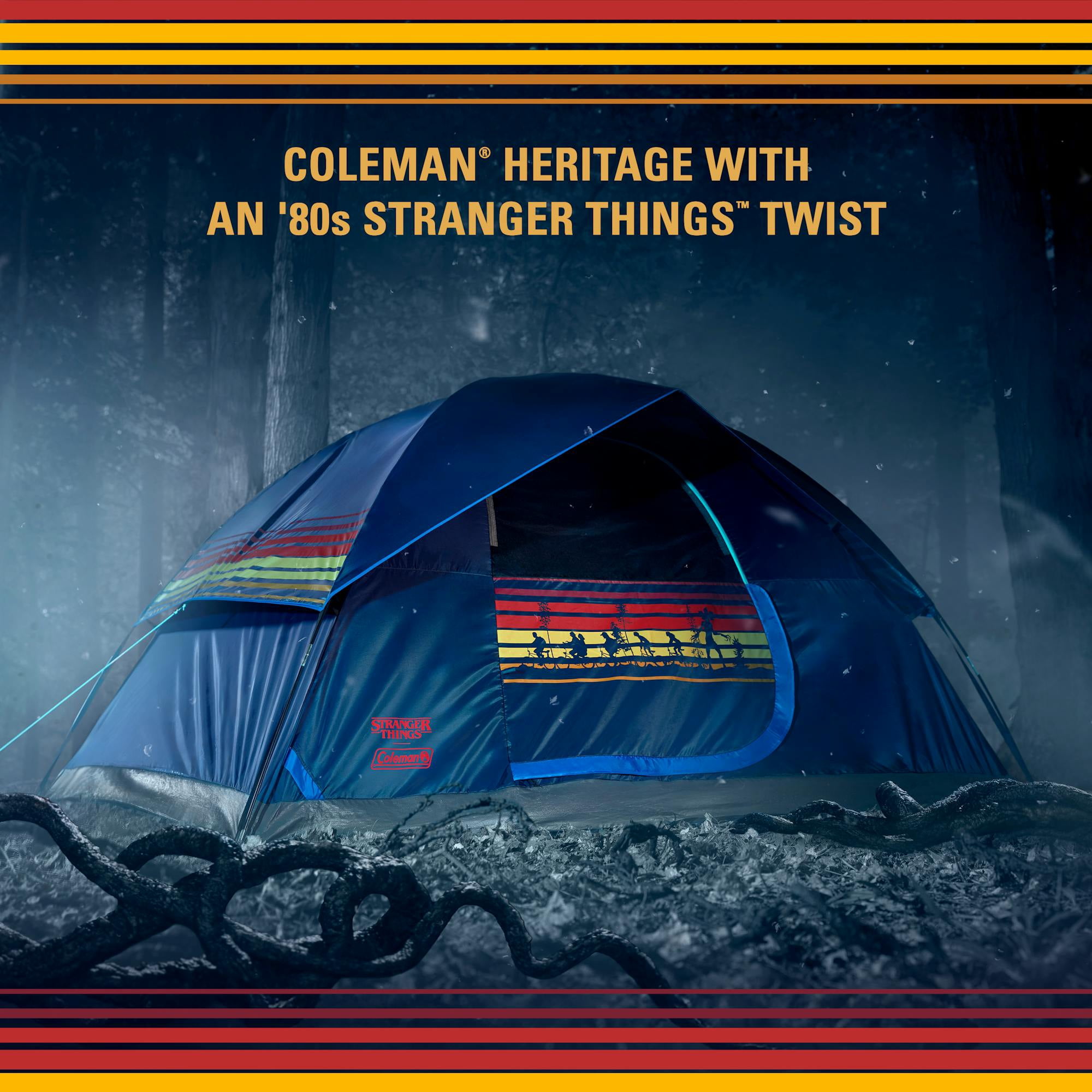 Coleman Stranger Things™ 4-Person Dome Tent
