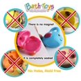 thumbnail image 2 of Juguetes de baño Juegos de pesca sin moho Ballenas de natación Mesa de agua libre de BPA Piscina Hora del baño Bañera Juguete para niños pequeños Bebé Niños Niñas Niños BANYUO  Hogar, 2 of 7