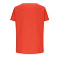 thumbnail image 4 of BADHUB Mens Cotton Linen Shirts Big and Tall Lightweight V Neck Split Hem T Shirt Solid Color Short Sleeve Summer Beach Tops Red XXXL, 4 of 6