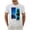 White, variant on Beach Shirts for Men Beach T Shirt Tropical Vintage Summer Short Sleeve Tee Top Dark Gray,2XL