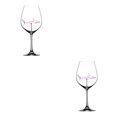 thumbnail image 1 of Ounissouiy 300ml Transparent Shark Wine Glasses for Christmas Birthday 2piezas Rosa, 1 of 1
