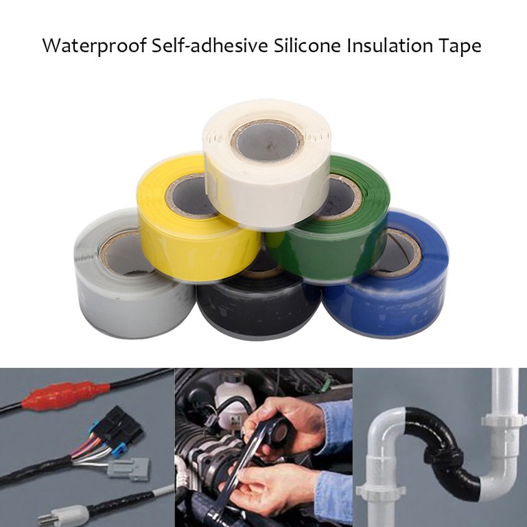 Waterproof Self-adhesive Silicone Rubber Sealing Insulation Tapes for  Electrical Cables Connections Water