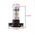 thumbnail image 2 of H8 H11 H16 LED Fog Light Bulbs High Power 4000 Lumens 6000K Xenon White Pack of 2, 2 of 9