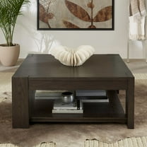 Liberty Furniture Lennox Hill Oversized Square Cocktail Table - Brown