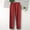 Wine, variant on NAISIBABY Boys School Uniform Pants 7T, Straight Fit with Pockets Elastic Waist Pull-On Chino Pants Brown(3-9T)