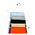 thumbnail image 1 of Advancent Colgador de ropa multicapa, soporte para estante, pantalones, corbatas, bufandas, organizador de guardarropa Almacenamiento y organización del hogar blanco, 1 of 6