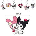 Kuromi Party Supplies Set Includes Birthday Banner,Cake Topper ...