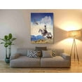 thumbnail image 3 of Epic Graffiti 'Cowboy with Dog and Hawk' by Chris Vest, Canvas Wall Art, 40"x54", 3 of 3