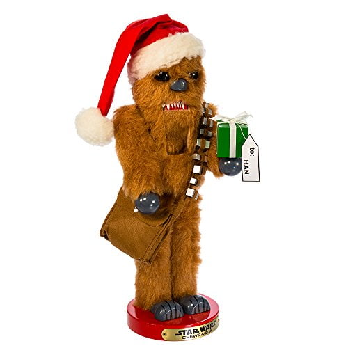 Kurt Adler Star Wars Chewbacca Steinbach Nutcracker Décor de Noël, STD, Multicolore