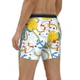 thumbnail image 3 of Rocae Ducks and Anchors for Stretch Moisture-Wicking Underwear,Men's Underwear Boxer Briefs Medium, 3 of 9