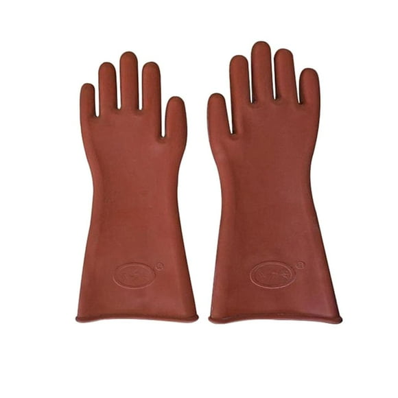 Guantes de goma Macarena con aislamiento eléctrico para electricista Guantes de trabajo de seguridad impermeables 12KV