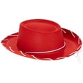 thumbnail image 3 of Century Novelty Children's Red Felt Cowboy Hat, 3 of 6