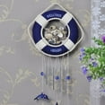 thumbnail image 3 of Decoración de Campana con licencia de Concha de de Boya Y Azul Náutico para Puerta de Pared Hugo Decoración de la boya de vida, 3 of 9