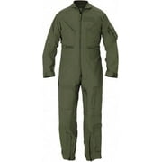 LC Industries Approved Manufacturer Nomex Flight Suit, Sage Green, Size 38L