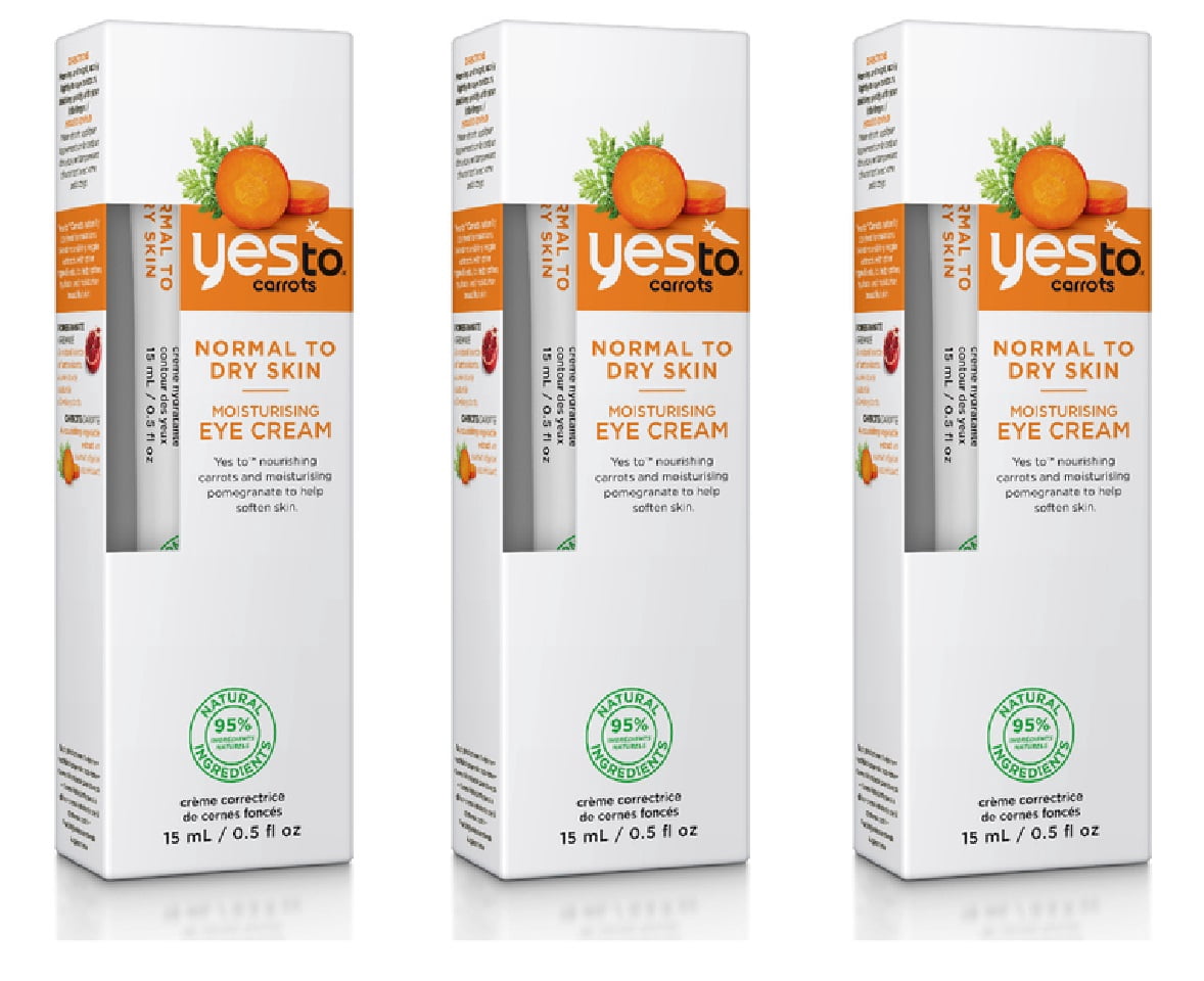 yes to carrots eye cream
