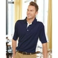 thumbnail image 4 of FeatherLite Colorblocked Moisture Free Mesh Polo, 4 of 5