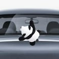 thumbnail image 3 of Decoración trasera de coche, muñeca, colgante de cola de coche, regalos creativos, divertido equipo de montar, muñeca Panda, 3 of 8