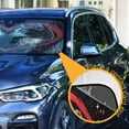 thumbnail image 3 of Qxltty Two Cats Looking at Each Other Car Windshield Sunshades Foldable UV Rays Sun Visor Protector Keep Your Vehicle Cool 55×27.6in, 3 of 8