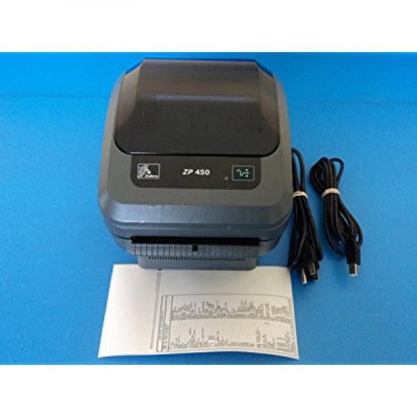 Zebra ZP USB Label Printer with Cables ZP450-0501-0006A Walmart.com