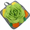 thumbnail image 1 of Alfombrilla para olfatear mascotas, alfombrilla para alimentar, entrenamiento de nariz, alfombrilla para actividades de alimentación de conejos, color verde, 1 of 5