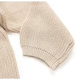 thumbnail image 6 of Styles I Love Unisex Baby Toddler Boys Girls Knitted Crewneck Long Sleeve Solid Pullover Sweater Autumn Winter Cozy Top (Ivory, 6 Months), 6 of 6