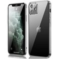 thumbnail image 1 of Compatible with iPhone 11 pro max Case, IBAOLEA Clear Slim Soft Full Coverage Protective TPU Silicone Cell Phone Case Pink for iPhone 11 Pro Max (6.5 inch) Clear, 1 of 5