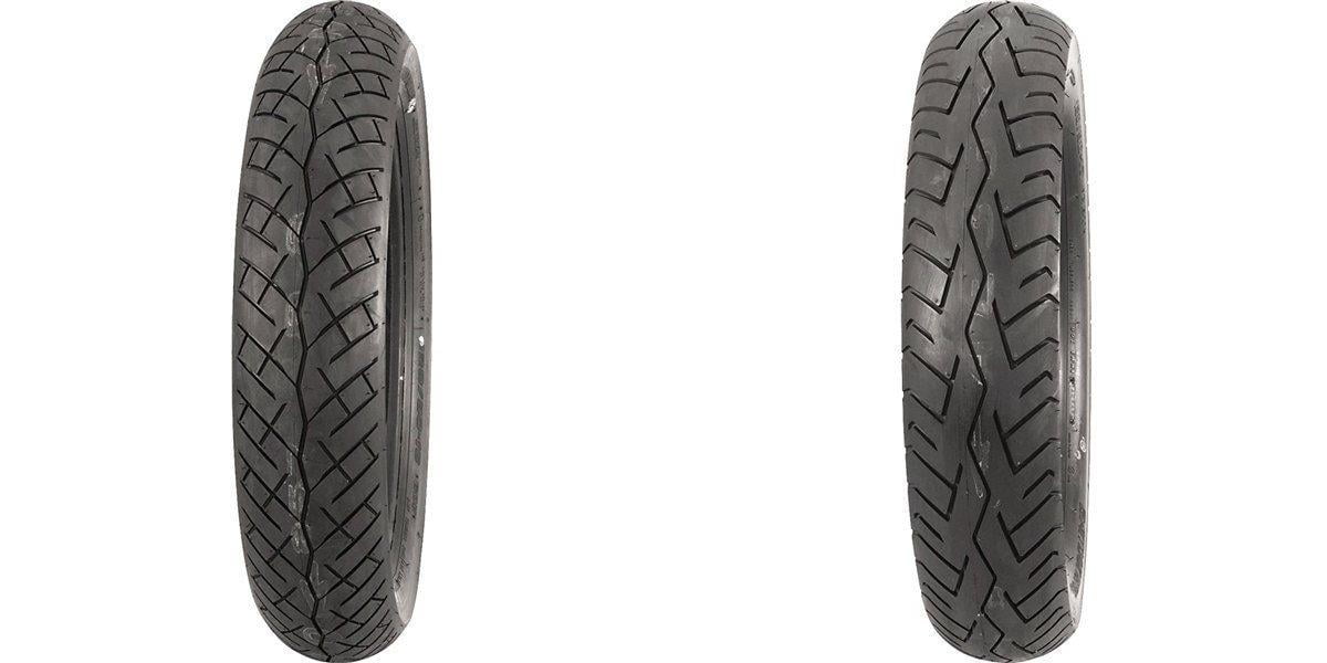 BRIDGESTONE Battlax BT45 Sport Touring Front & Rear Tire Set, 90/90H21 54H & 130/70H18 63H