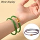thumbnail image 5 of 2 pares de brazaletes de cristal para mujer, brazaletes de cristal, pulseras a juego con trajes tradicionales, 5 of 5