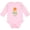 AD-Pink, variant on Inktastic Happy Fall Y'all, Pumpkin, Arrow - Orange Green Boys or Girls Long Sleeve Baby Bodysuit