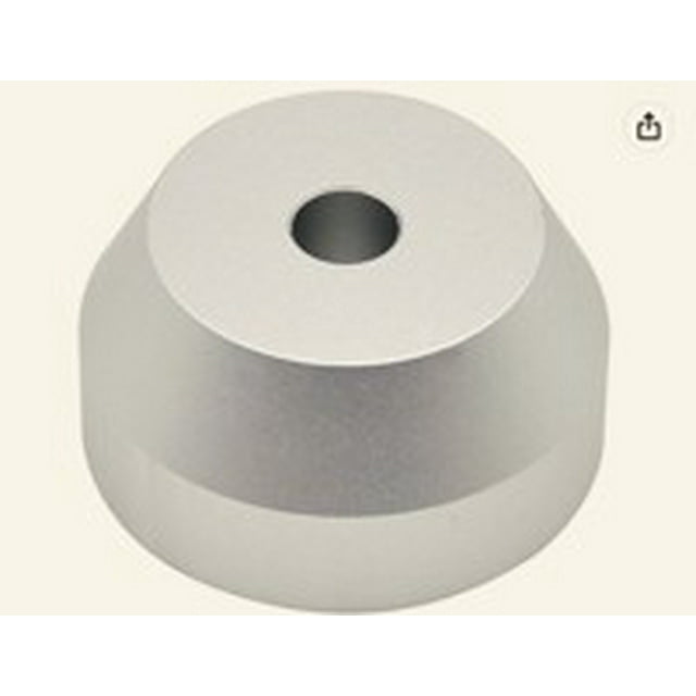 kurtrusly Adaptateur de Disque Vinyle Grand Trou 7 Pouces Convertisseur de Disque 45 Tours