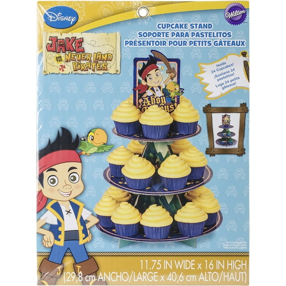 Wilton 3-Tier Treat Stand, Jake And the Never Land Pirates 1512-1665