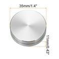 thumbnail image 2 of Uxcell 1.4" Soporte giratorio con rodamientos de bolas de acero Lazy Susan 0.43", 2 of 5