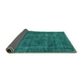 thumbnail image 2 of Ahgly Company Indoor Rectangle Oriental Turquoise Blue Industrial Area Rugs, 3' x 5', 2 of 4