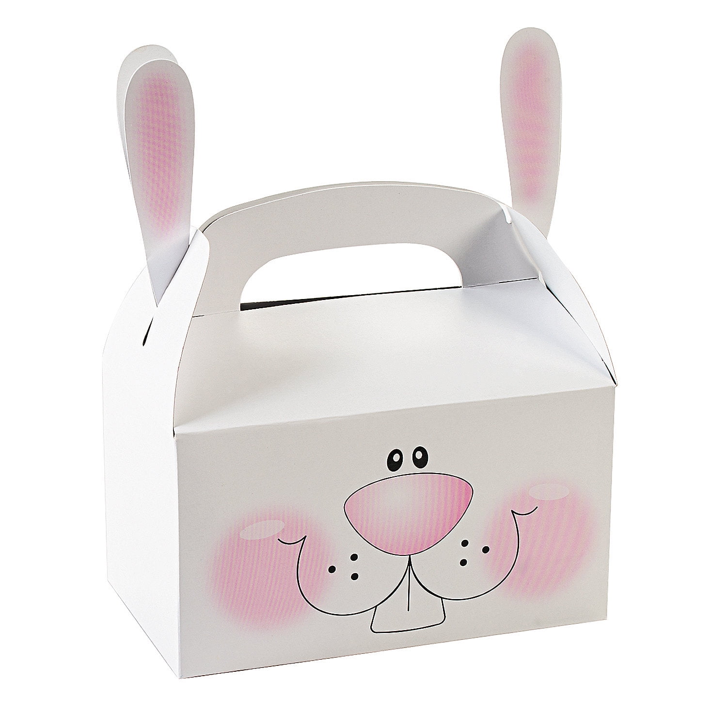 Bunny Treat Box With Ears Party Supplies 12 Pieces
