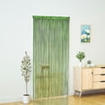 thumbnail image 2 of Cortina con cuerdas para puerta YaoYue, 100 x 280 cm, color verde hierba, 2 of 7